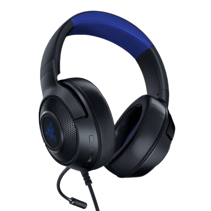 Gaming Headset Razer Kraken X for Console,  40mm, 12-28kHz, 32 Ohm, 109db, 250g, On-earcup control,