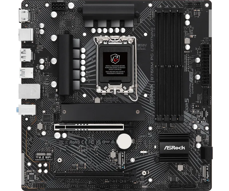 MB S1700 ASRock B760M PG LIGHTNING  mATX