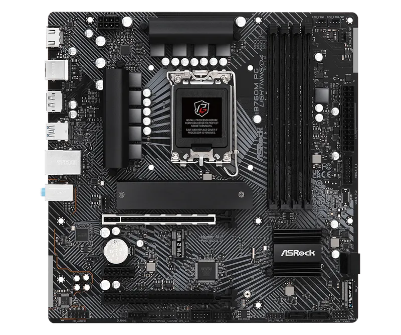 MB S1700 ASRock B760M PG LIGHTNING/D4  mATX
