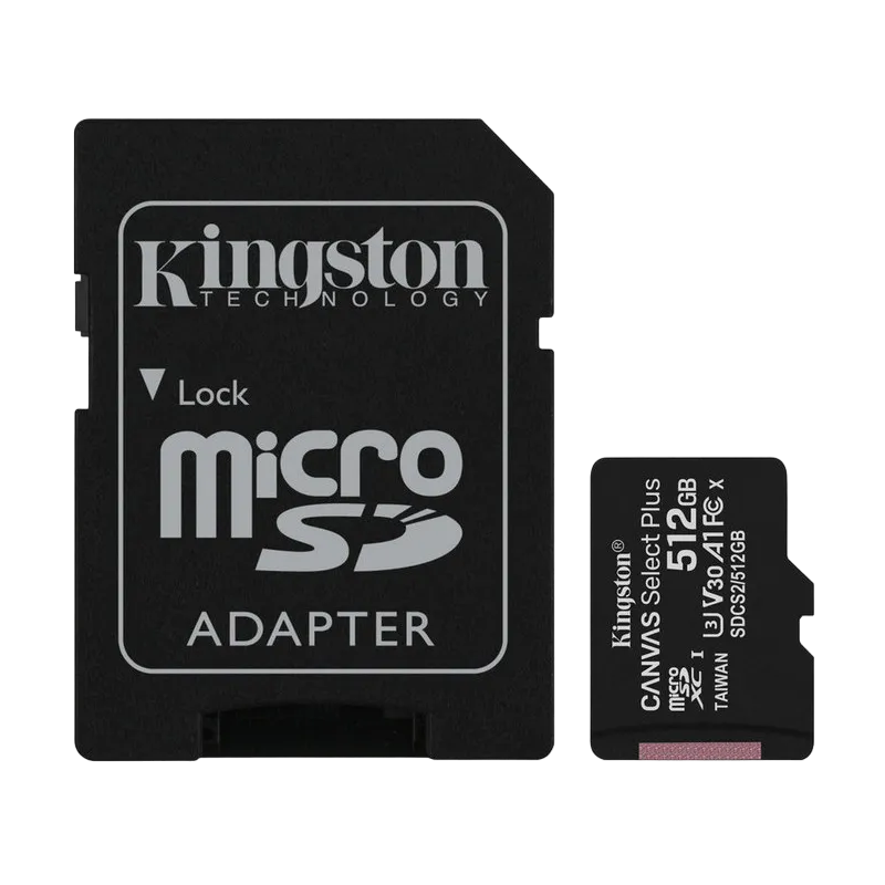 Cumpara  Carduri de memorie - Карта памяти Kingston Canvas Select+, 512Гб (..