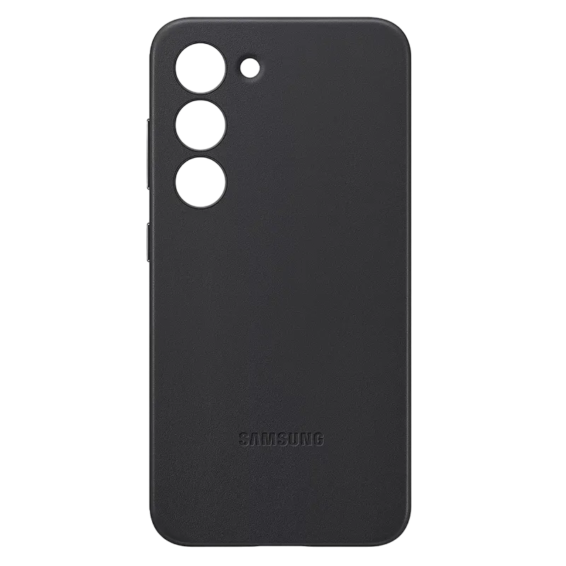 Original Sam. Leather cover Galaxy S23, Black