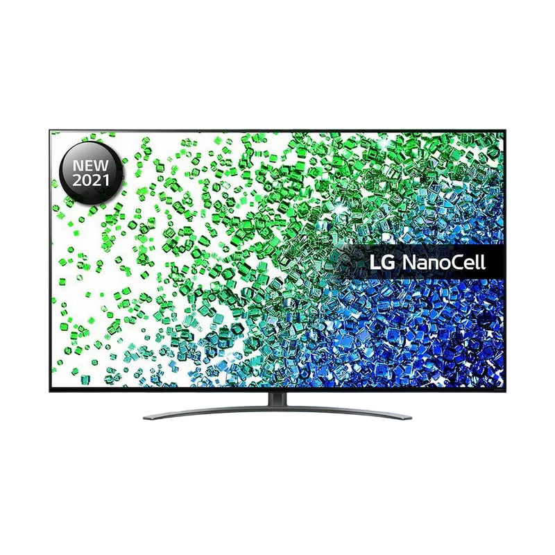 55" LED TV LG 55NANO816PA, Black (3840x2160 UHD, SMART TV, DVB-T/T2/C/S2)