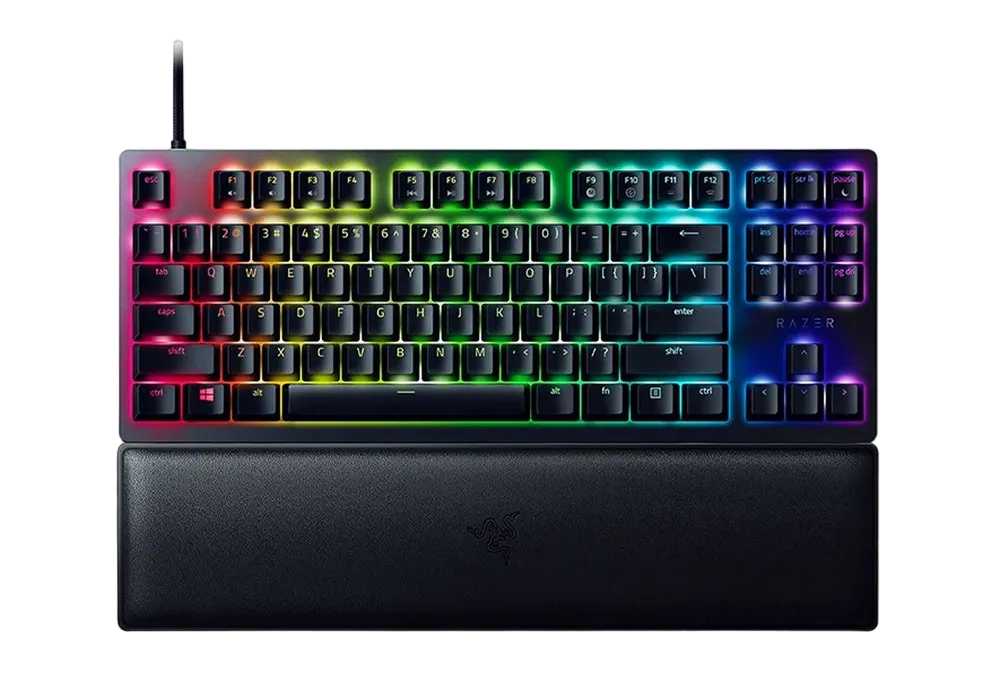 Gaming Keyboard Razer Huntsman V2, Mechanical, Optical Linear SW, Aluminum  top, Macro, Media Cantro