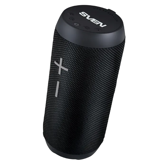 Speakers SVEN "PS-210" 12w(2*6), Black, Bluetooth, TWS, IPx6,microSD,FM,AUX, USB, Mic,1500mA