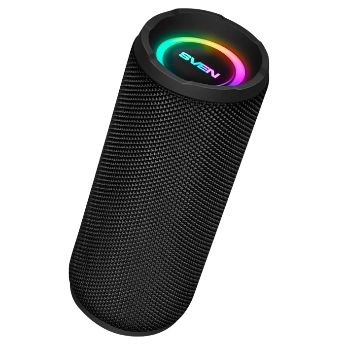 Speakers SVEN "PS-160", Black, 12W, TWS, Bluetooth, FM, USB, microSD, 1200mA*h