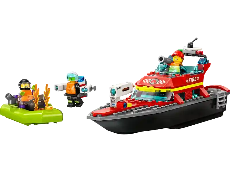 Lego 60373 Fire Rescue Boat