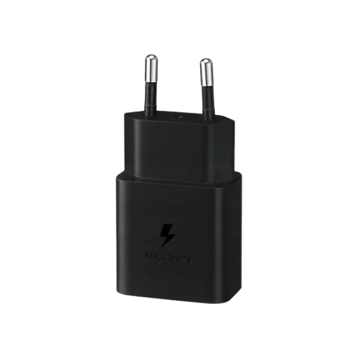 Original Sam. EP-T1510, Fast Travel Charger 15W PD (w/o cable), Black