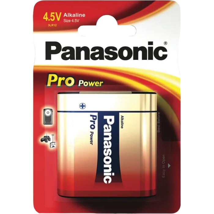 Panasonic 4.5V "PRO Power" Blister*1, Alkaline, 3LR12XEG/1B