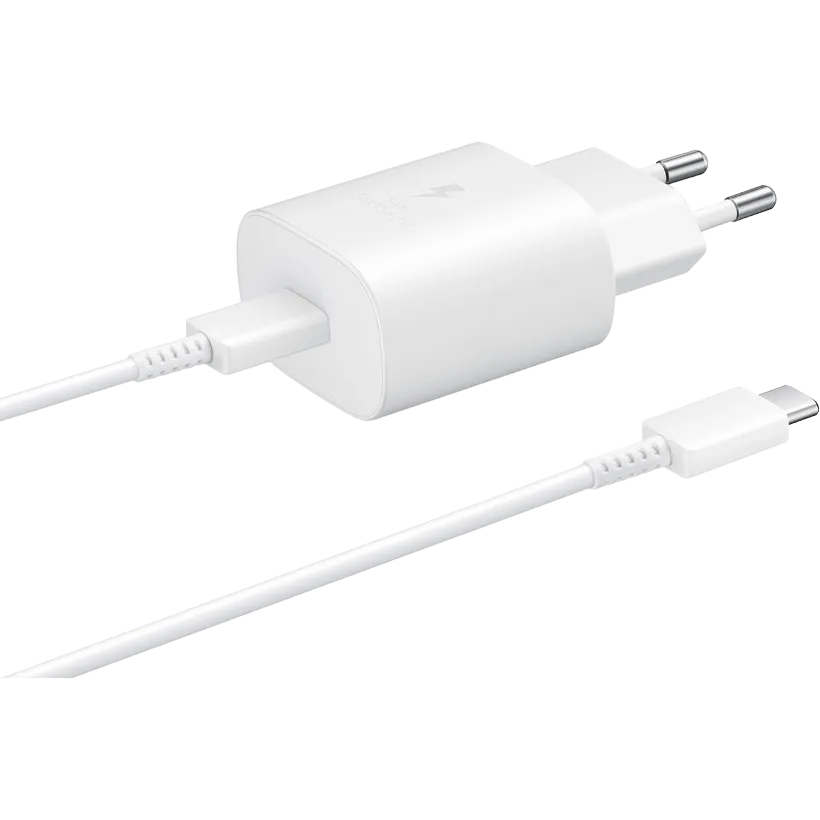 Original Sam. EP-TA800, Fast Travel Charger 25W PD, White