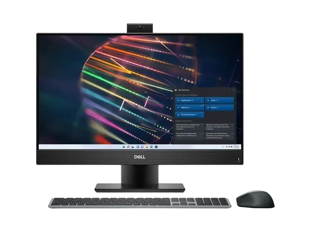 Моноблок DELL OptiPlex 5400, 23,8", Intel Core i7-12700, 16Гб/256Гб, Linux Ubuntu, Чёрный