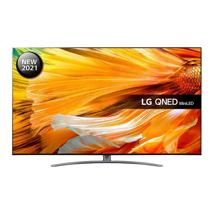 75" LED TV LG 75QNED916PA, Black (3840x2160 UHD, SMART TV, DVB-T/T2/C/S2)