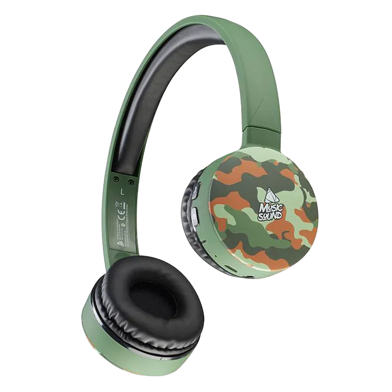 Bluetooth headset, Cellular MUSICSOUND, Camou