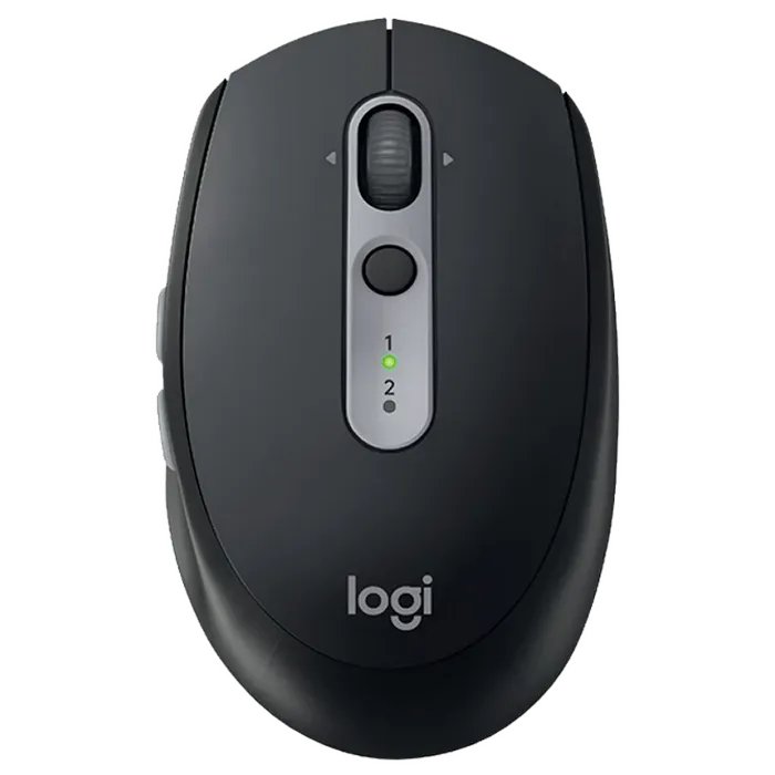 Wireless Mouse Logitech M590 Silent, Optical, 1000 dpi, 7 buttons, 1xAA, Bluetooth+2.4GHz, Black