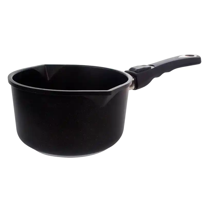 Ковш AMT Gastroguss AMT-918-E, 2л, 18см, Чёрный
