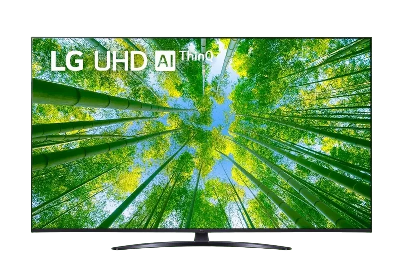 50" LED TV LG 50UQ81003LA, Black (3840x2160 UHD, SMART TV, DVB-T2/C/S2)
