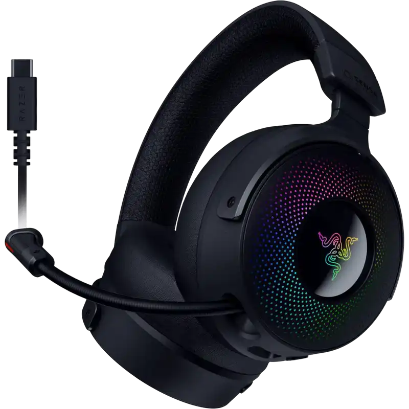 Căști Razer Kraken V4 Pro + Control Hub Negru