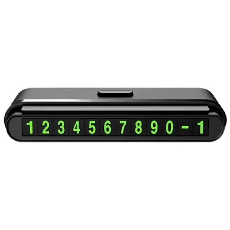 Купить  Разное - Парковочная карта Hoco CPH19 Черный..