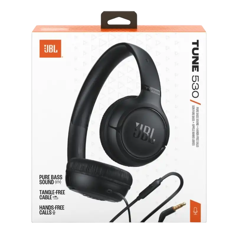 Căști JBL T530 Negru