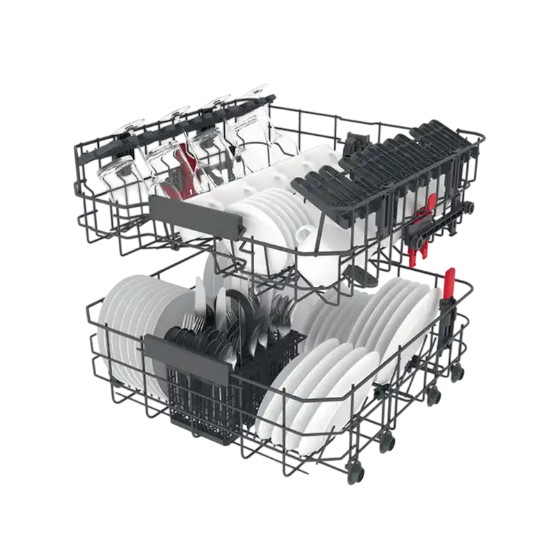 Mașină de spălat vase Whirlpool WFC 3C26 P X Oțel inoxidabil