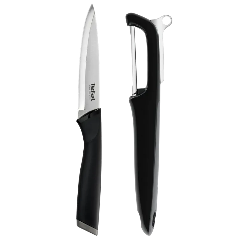 Cumpara  Cuţite de bucătărie - Set de Cuțite Tefal K2219255 Essential Negru
..