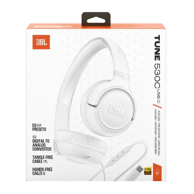 Наушники JBL T530C Белый