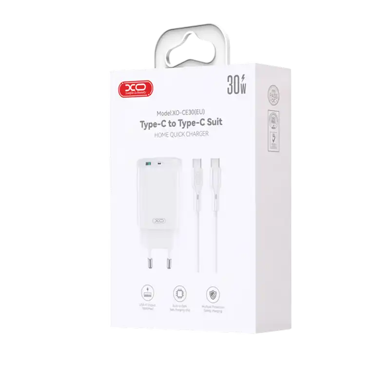 Încărcător XO CE30 Alb