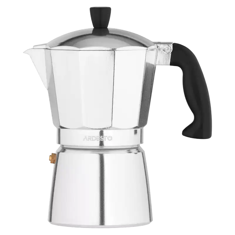 Гейзерная кофеварка Ardesto AR0806AG Gemini Cremona Нержавеющая сталь