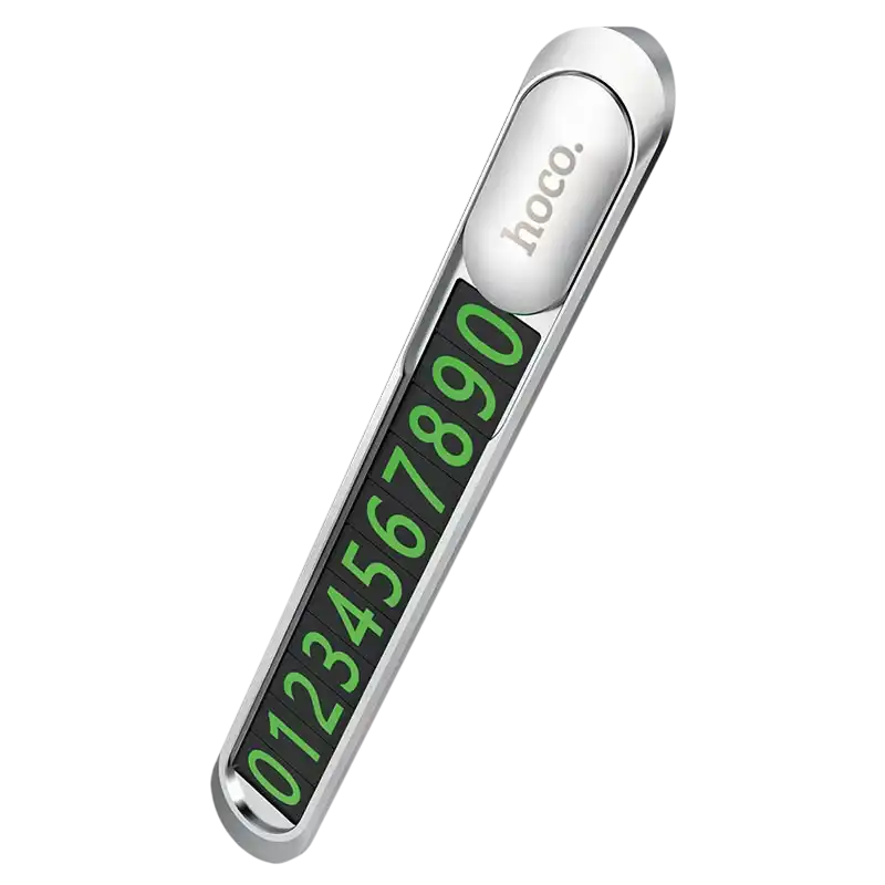 Card de parcare Hoco PH41 Argintiu