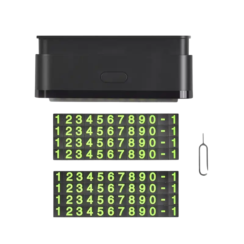 Card de parcare Hoco CPH19 Negru