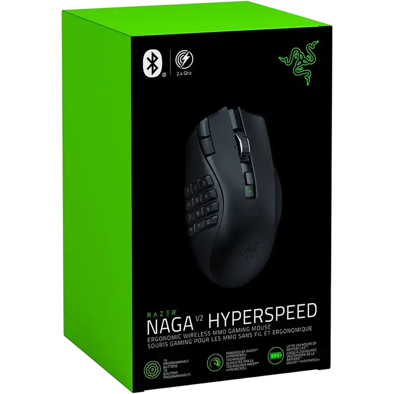 Игровая мышь Razer Razer Naga V2 Чёрный