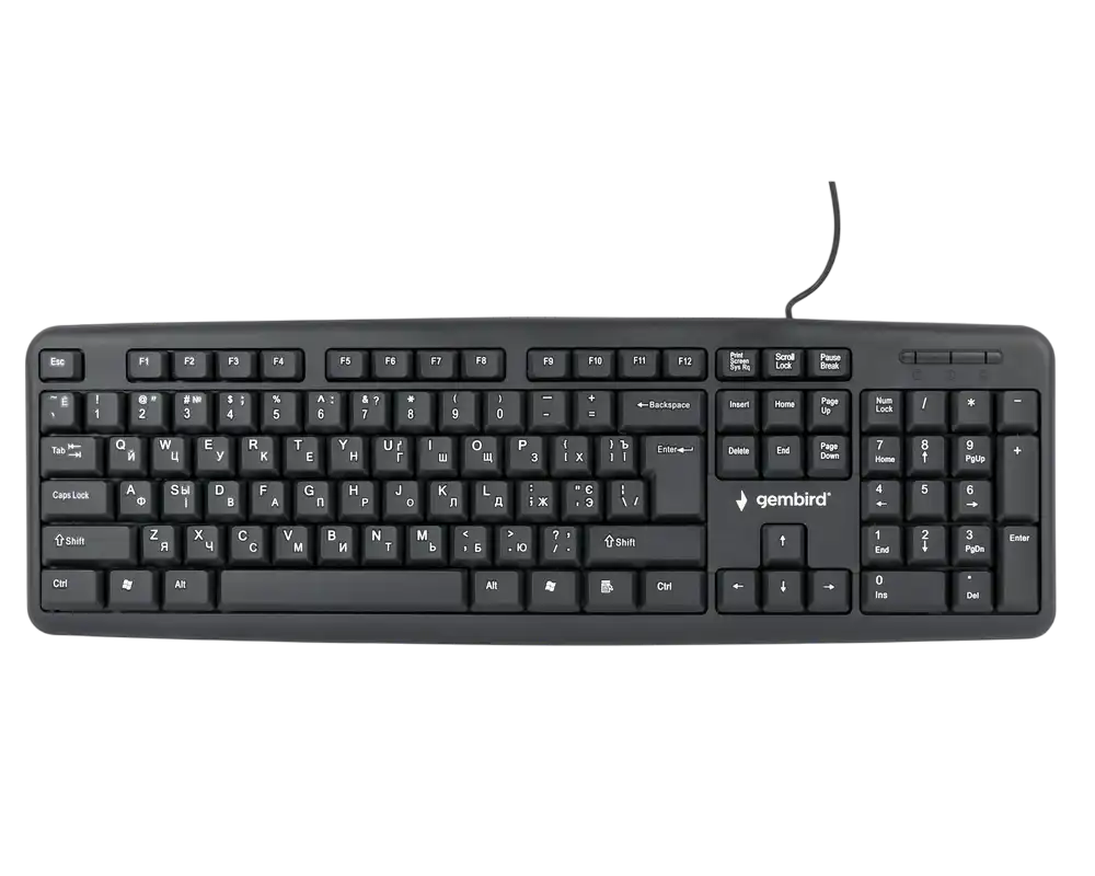 Cumpara  Tastaturi - Клавиатура Gembird KB-U-103-UA Мембрана Черны..