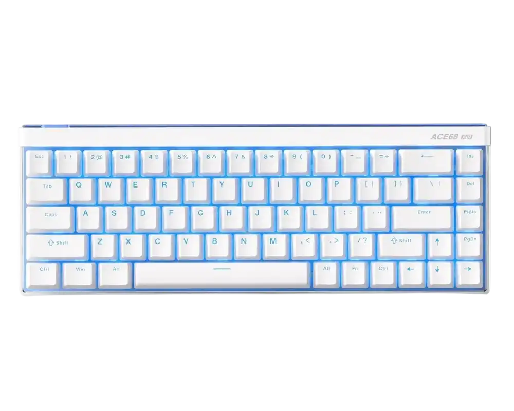 Tastatură MCHOSE Ace 68 Air Mecanic Alb
Cu fir | Engleza