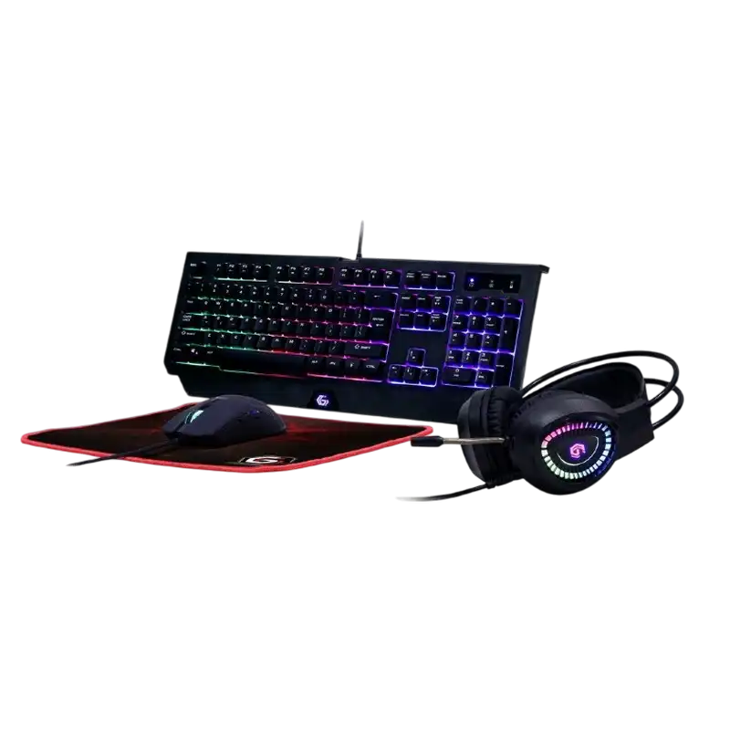 Клавиатура, мышь, коврик для мыши и..