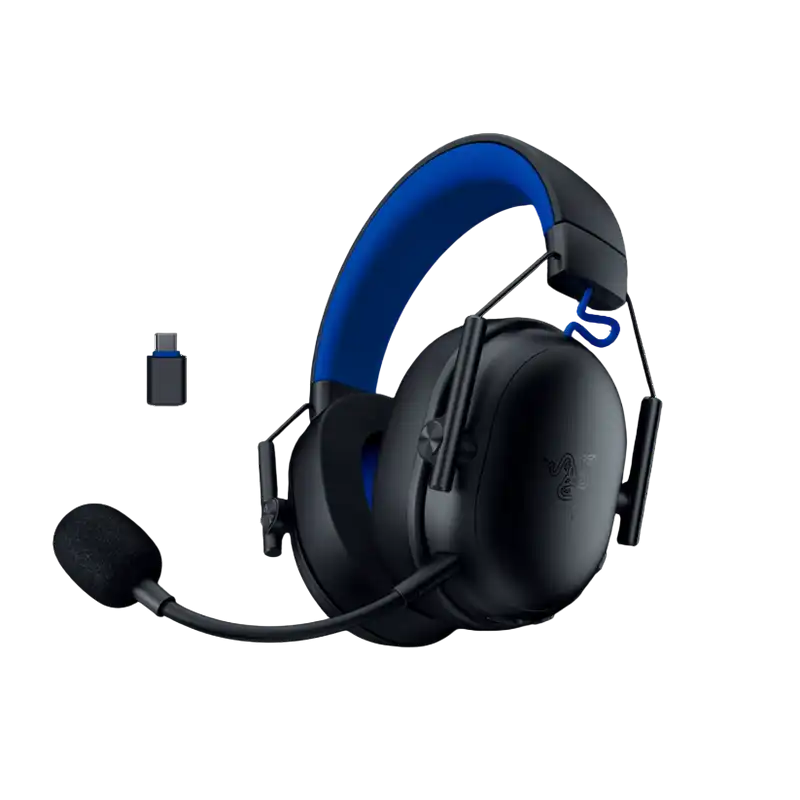 Căști Razer BlackShark V3 X Hyperspeed for PlayStation Negru | Albastru