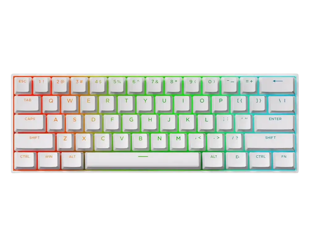 Tastatură MCHOSE Ace 60 Pro Mecanic Alb
Cu fir | Engleza