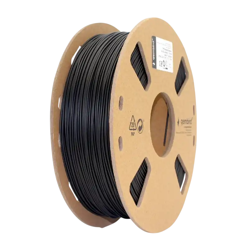 Купить  Нити для 3D-принтеров - Нить для 3D-принтера Gembird 3DP-TPE1.75-01-B..