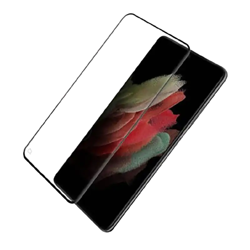 Защитное стекло Nillkin Samsung Galaxy S21 Ultra 3D CP Plus Max Прозрачный