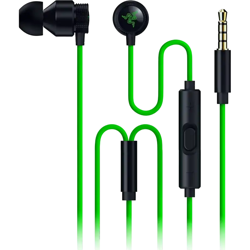 Căști Razer Hammerhead V3 Negru | Verde