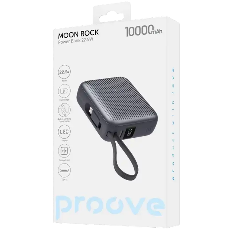 Acumulator extern Proove Moon Rock Gri