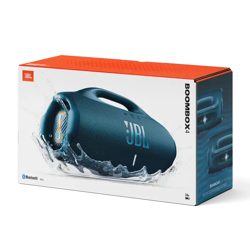 Портативная колонка JBL Boombox 4 Синий