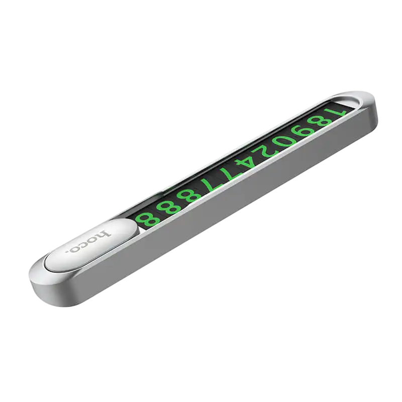 Card de parcare Hoco PH41 Argintiu