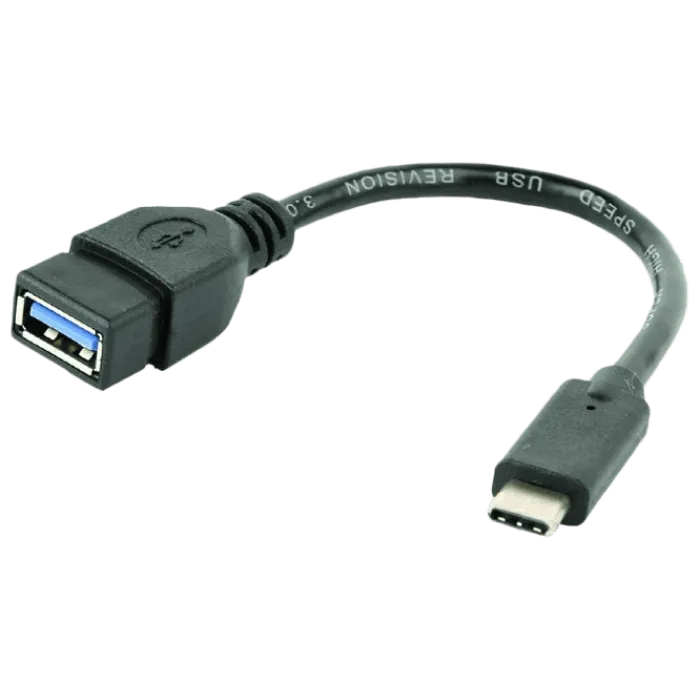 Купить  Кабели и адаптеры USB / Lightning - Адаптер USB Cablexpert A-OTG-CMAF3-01 Черный..