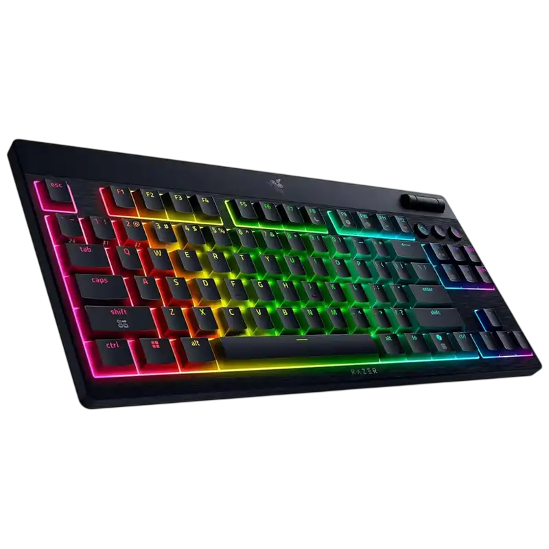 Tastatură Razer BlackWidow V4 Low-Profile Tenkeyless HyperSpeed Mecanic Negru