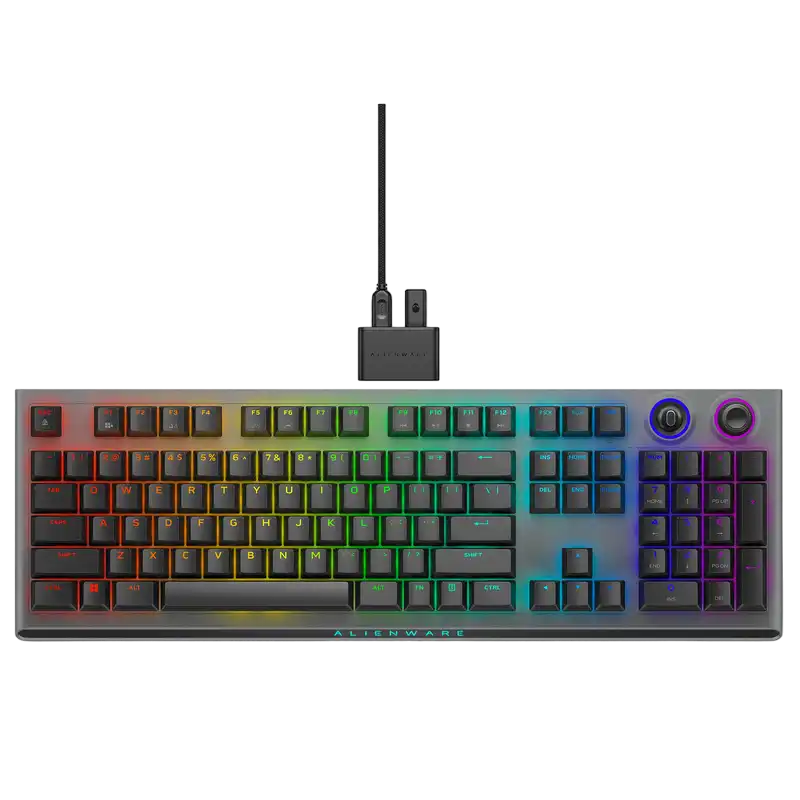 Клавиатура DELL AW920K Механический Черный