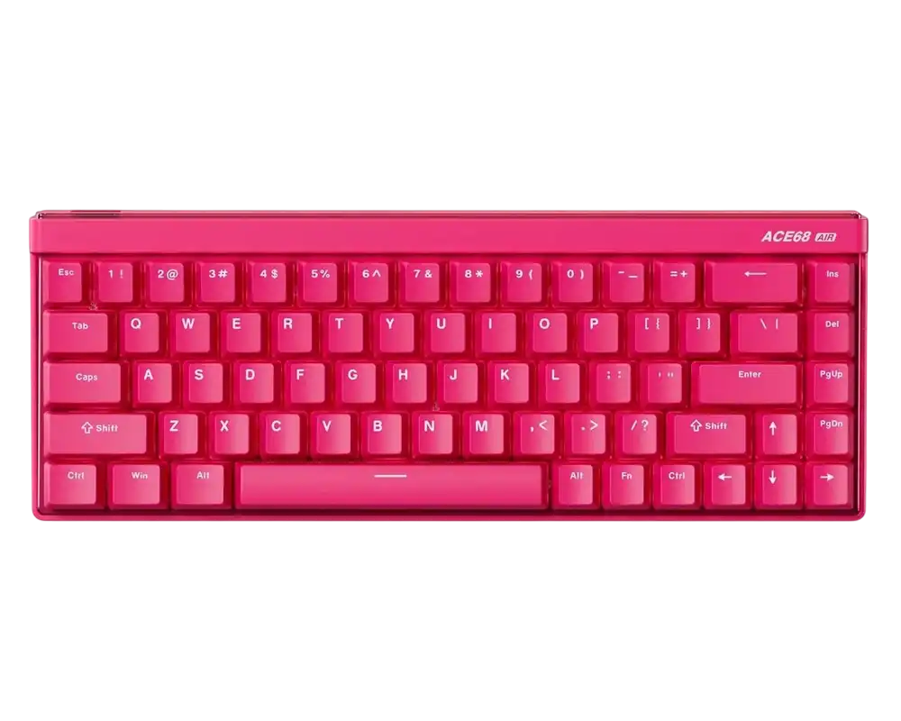 Tastatură MCHOSE Ace 68 Air Mecanic Roz
Cu fir | Engleza