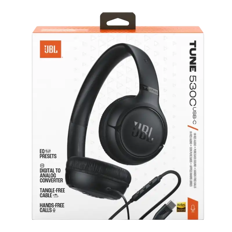 Наушники JBL T530C Чёрный
