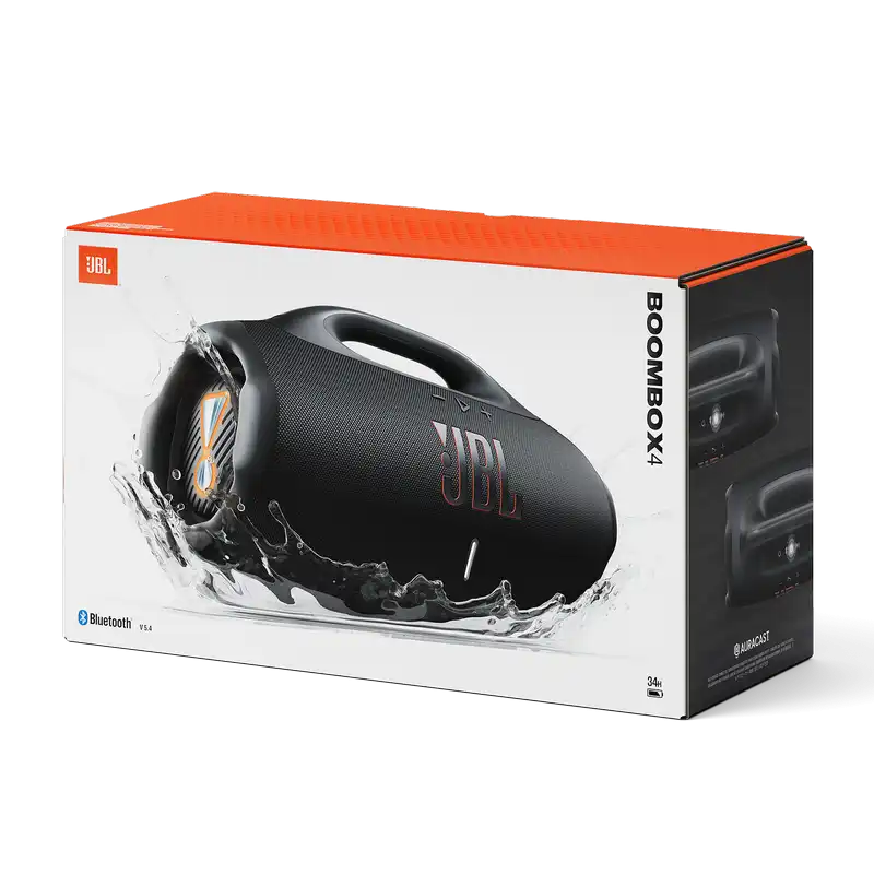 Портативная колонка JBL Boombox 4 Черный