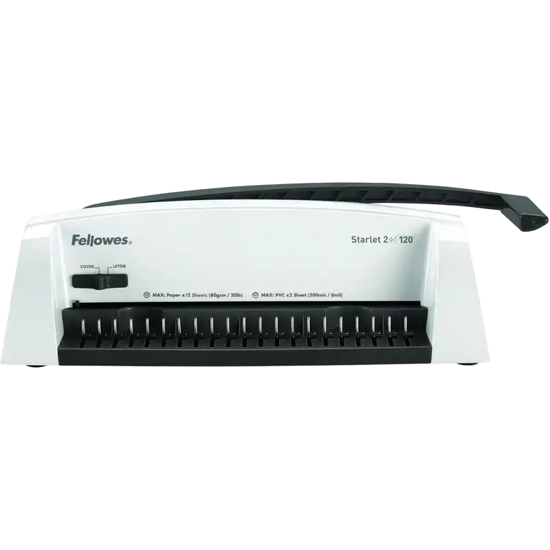 Купить  Шредер для бумаги - Биндер Fellowes Starlet 2 Plus Белый..