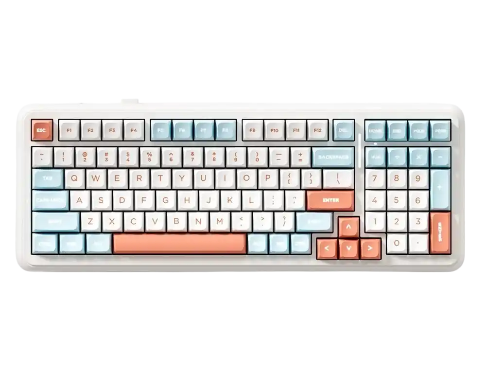 Tastatură MCHOSE K99 V2 Mecanic Alb
Cu fir,Fără fir | Engleza