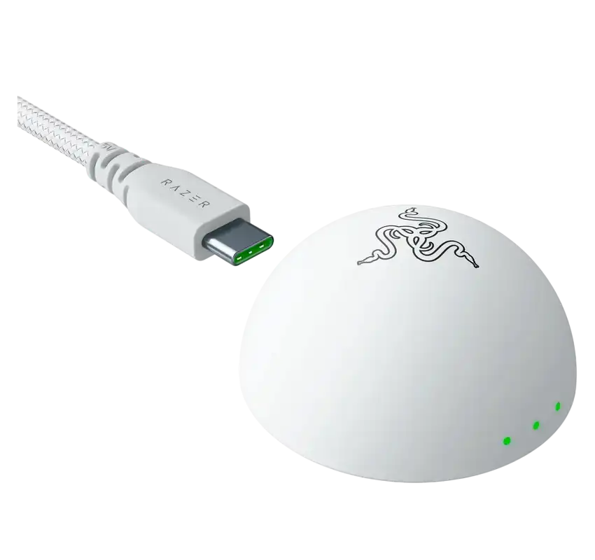 Игровая мышь Razer DeathAdder V4 Pro Проводное / беспроводное Белый